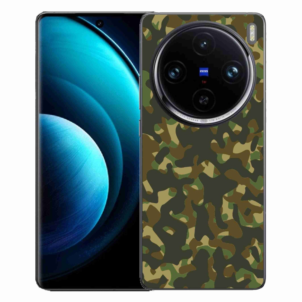Zselés borítás mmCase a Vivo X100 Pro 5G készülékhez - álcázó mintázat 1