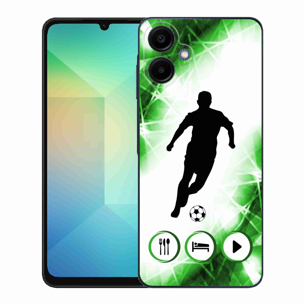 Gél borítás mmCase Samsung Galaxy A06 4G - focista számára