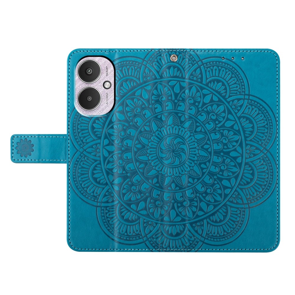 Mandala könyv tok Xiaomi Redmi 13C 5G - kék