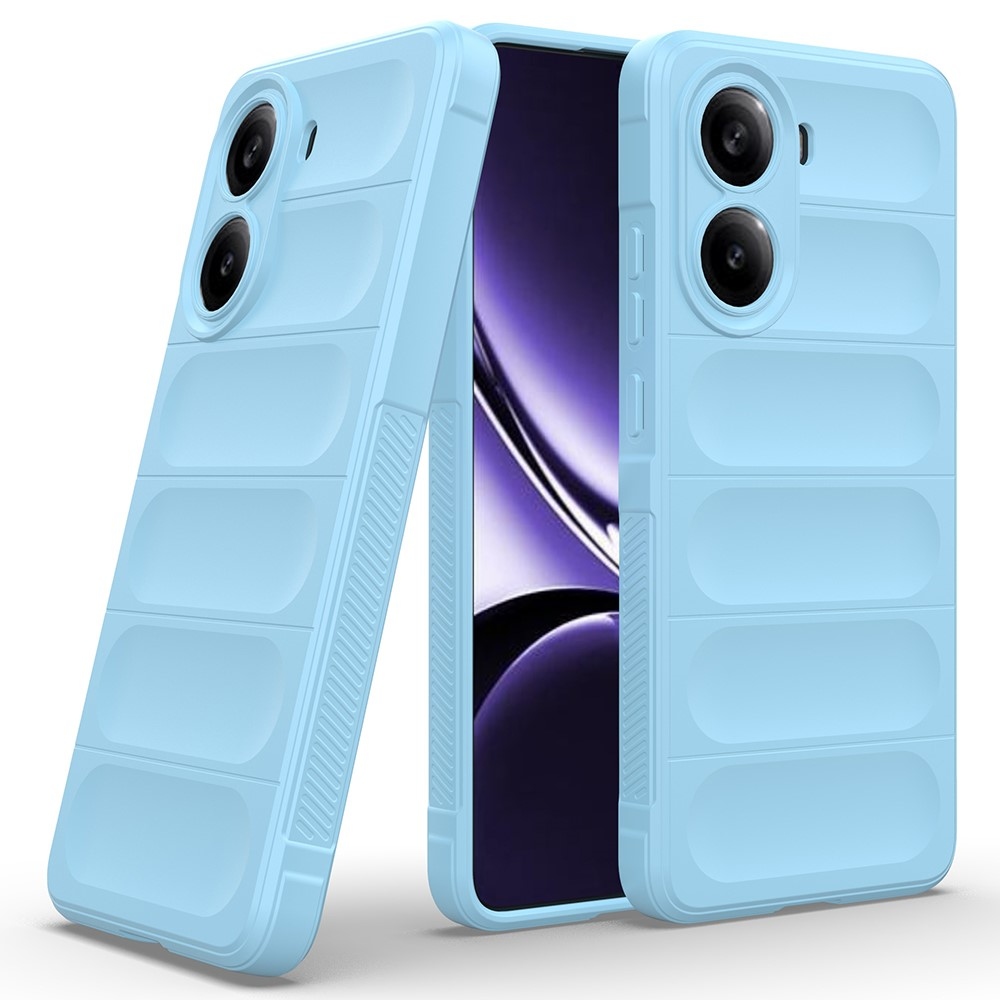 Rugg tartós zselés tok Xiaomi Poco X7 Pro 5G - világoskék színben