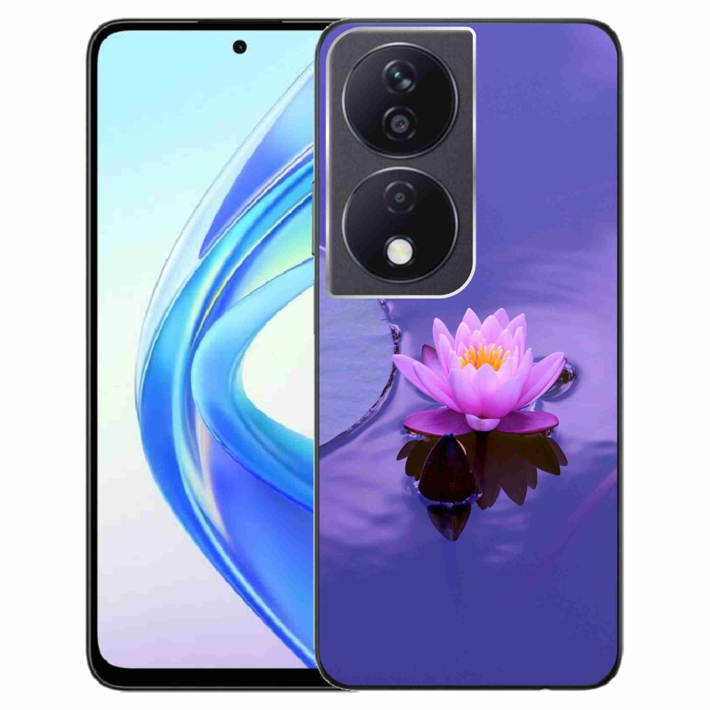 Gél tok mmCase a Honor X7b/Honor 90 Smart számára - virág a felületen