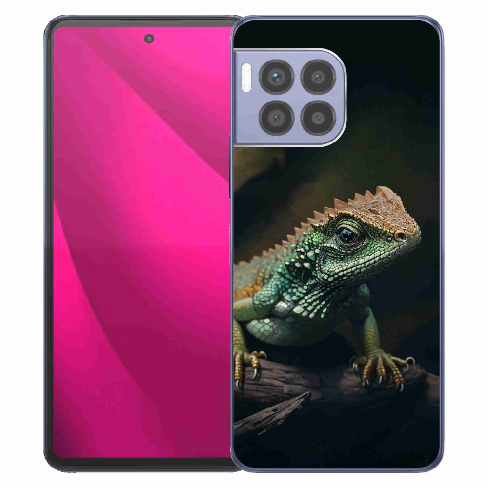 Zselés borítás mmCase a T-Mobile T Phone 2 Pro készülékhez - gyík