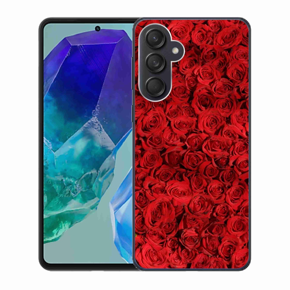 Zselés borítás mmCase Samsung Galaxy M55 5G - rózsaszínű