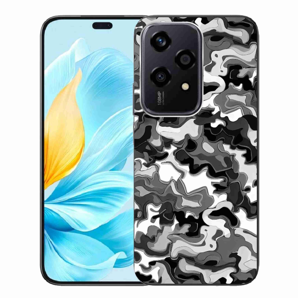 Zselés borítás mmCase a Honor 200 Lite 5G számára - álcázó minta 3