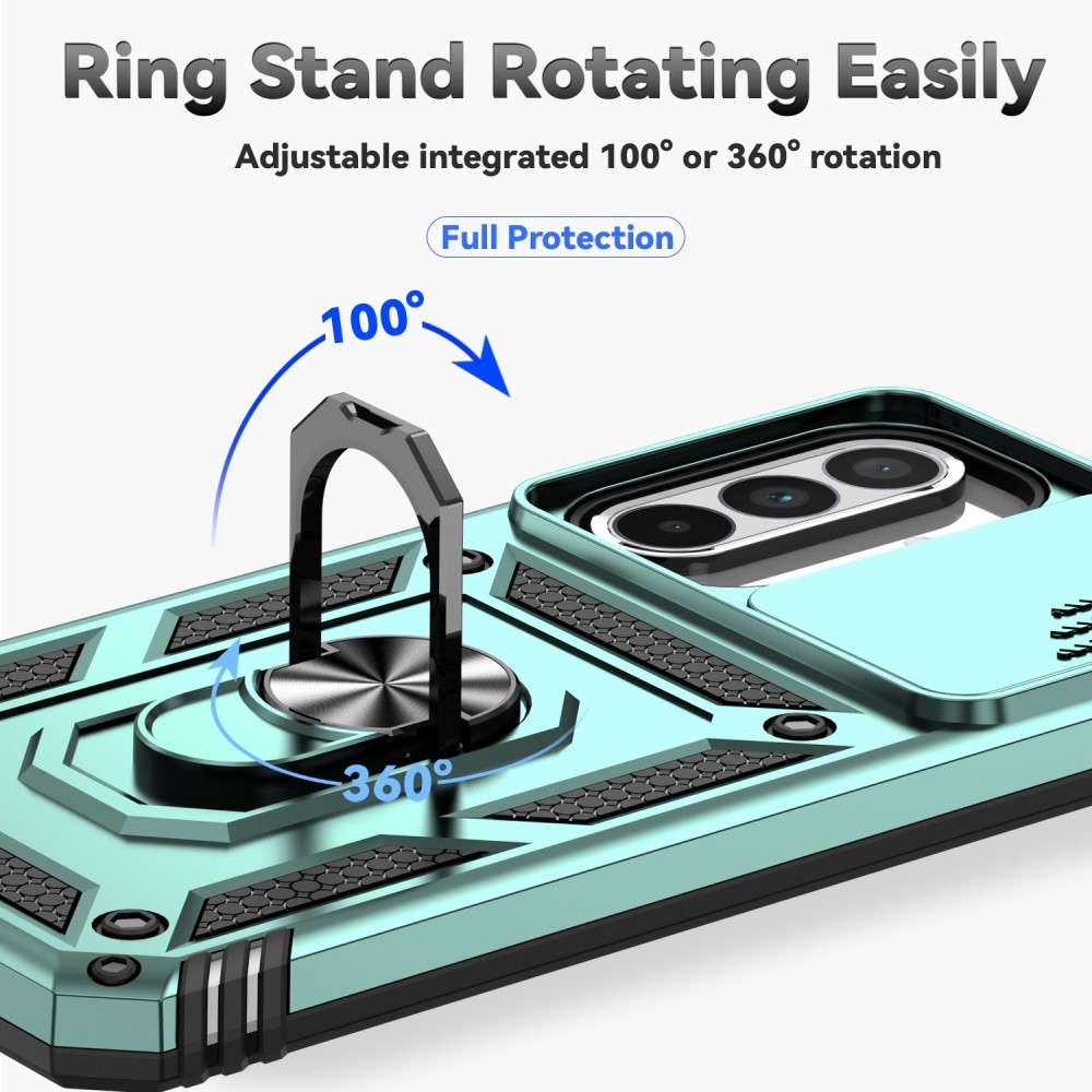 Gyűrűálló borítás Samsung Galaxy A36 5G készülékhez - zöld