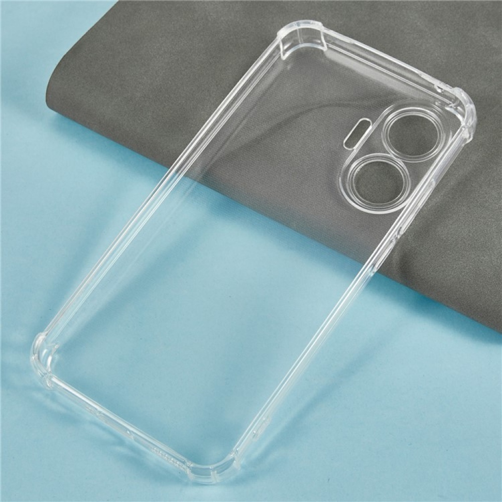 Átlátszó zselés borítás megerősített sarkokkal a Xiaomi Poco F7 5G-nél