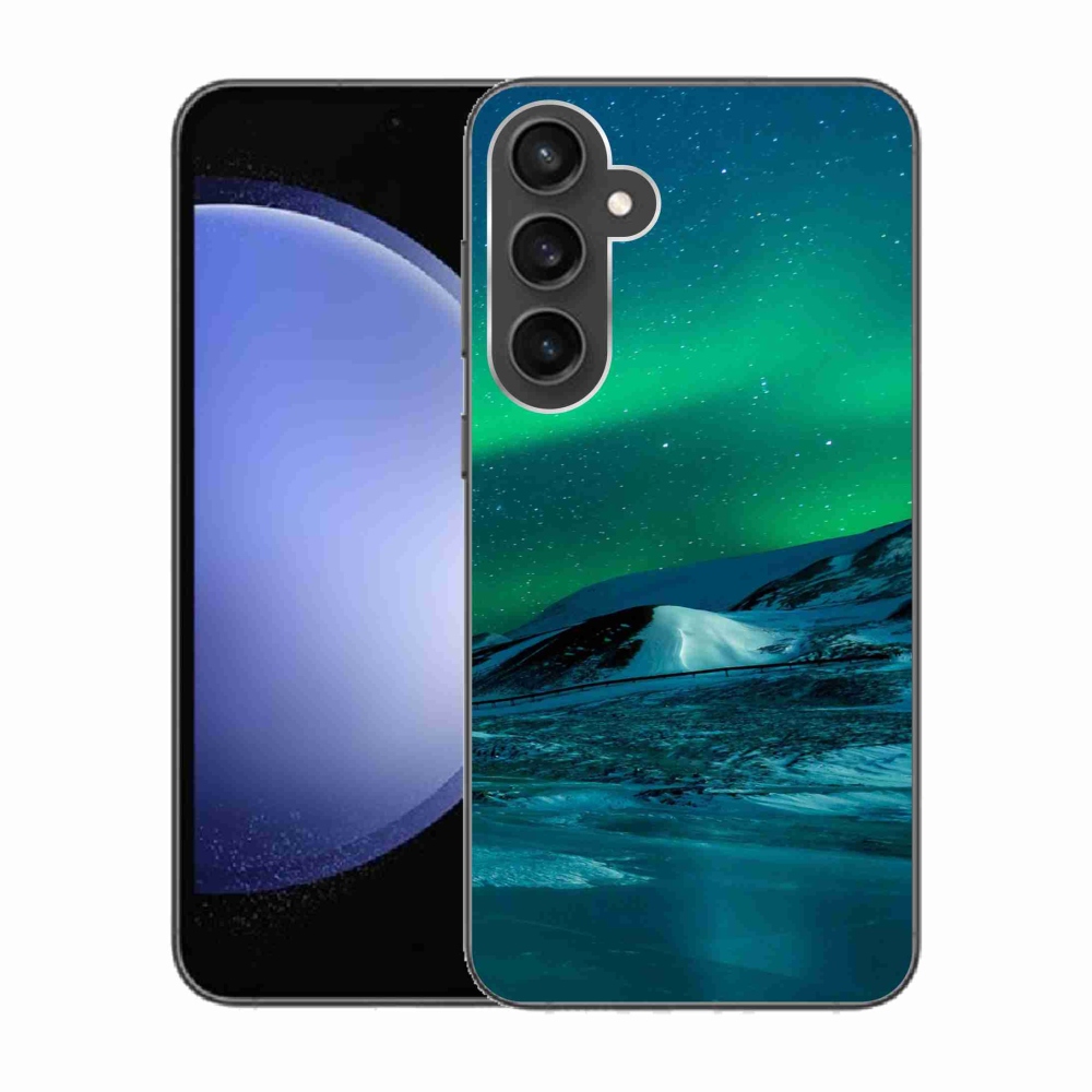 Gél borító mmCase Samsung Galaxy S23 FE - sarki fény - mmCase Samsung Galaxy S23 FE - aurora borealis