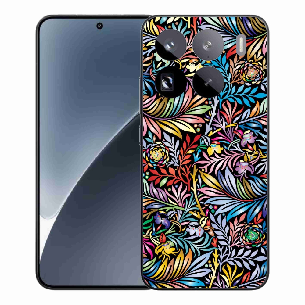 Gél borítás mmCase a Xiaomi 15 Pro számára - virágok 5