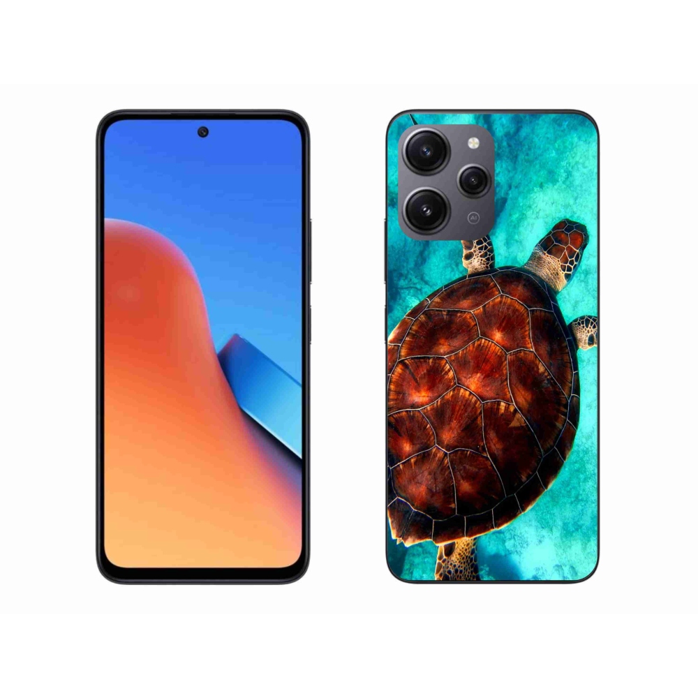 Gél borítás mmCase a Xiaomi Redmi 12-hez - teknősbéka
