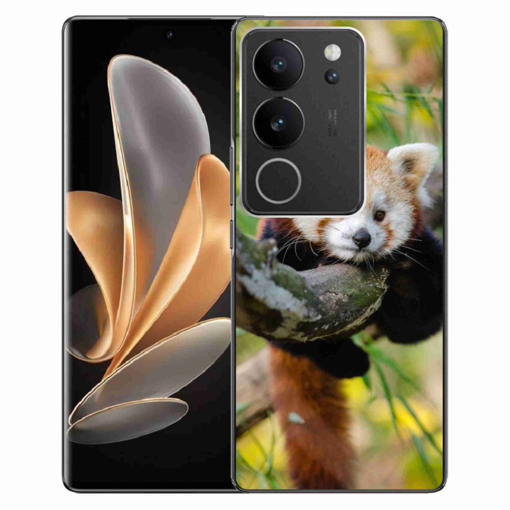 Gél borítás mmCase a Vivo V29 5G-re - pandavörös