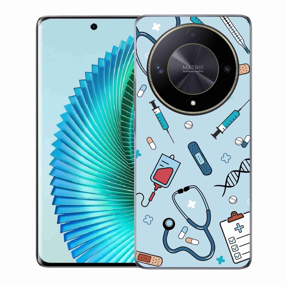 Gél borítás mmCase a Honor Magic 6 Lite 5G számára - egészség 1