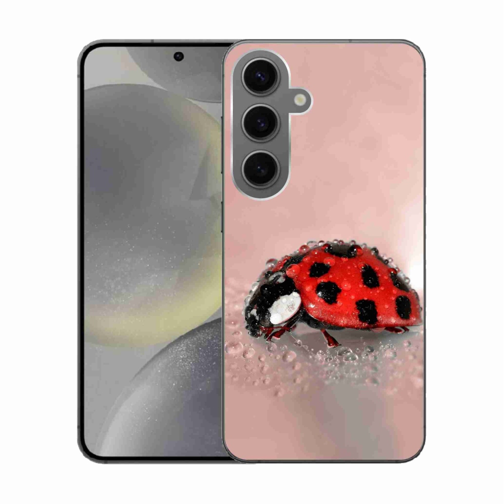 Gél védőhuzat mmCase Samsung Galaxy S24 készülékhez - katicabogár