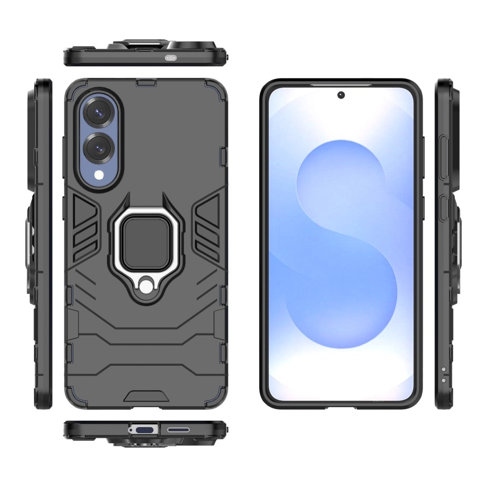 Guardy tartós borító Samsung Galaxy S25 Edge készülékhez - fekete