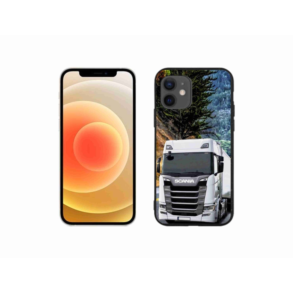 Zselés borítás mmCase iPhone 12 mini készülékhez - teherautó 1