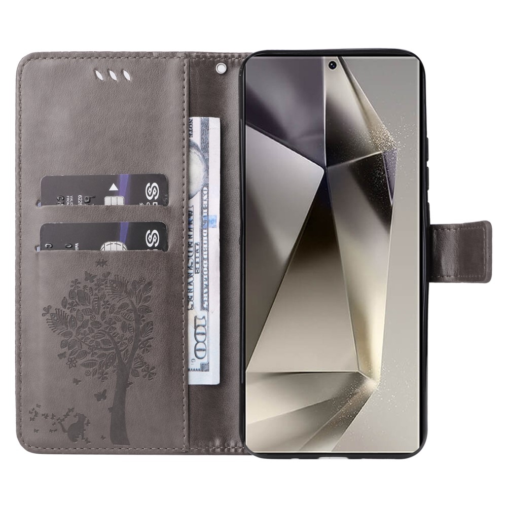 Fák könyve tok Samsung Galaxy S25 Ultra - szürke