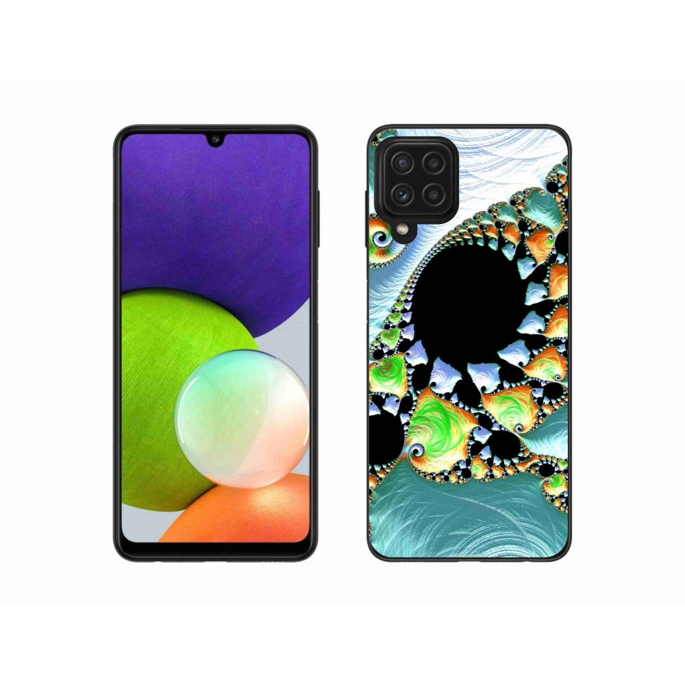 Gél borítás mmCase Samsung Galaxy A22 4G - absztrakt motívum 21