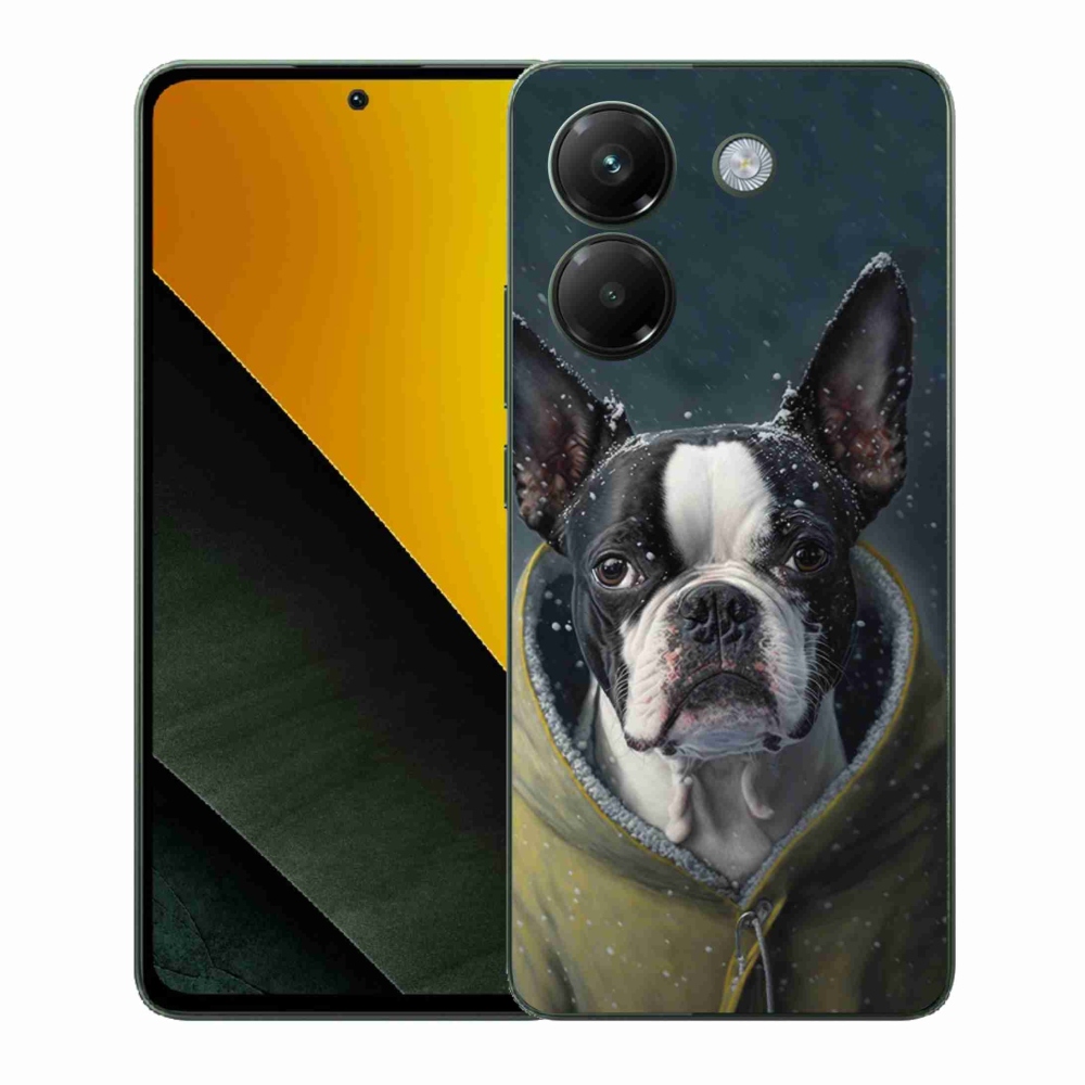 Gél borítás mmCase a Xiaomi Poco M7 Pro 5G-hez - bulldog
