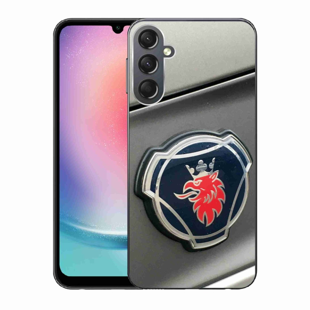 Zselés borítás mmCase Samsung Galaxy A24 - Emblem 2 - Samsung Galaxy A24 - Emblem 2