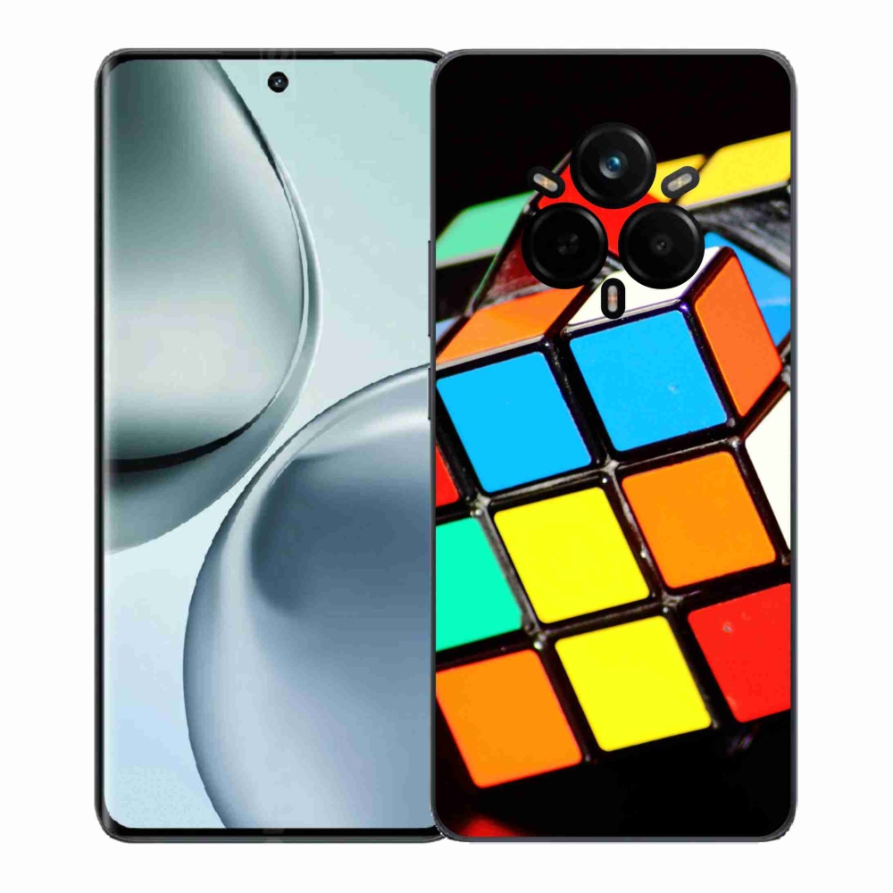 Gél borítás mmCase a Realme 14 Pro 5G készülékhez - Rubik-kocka