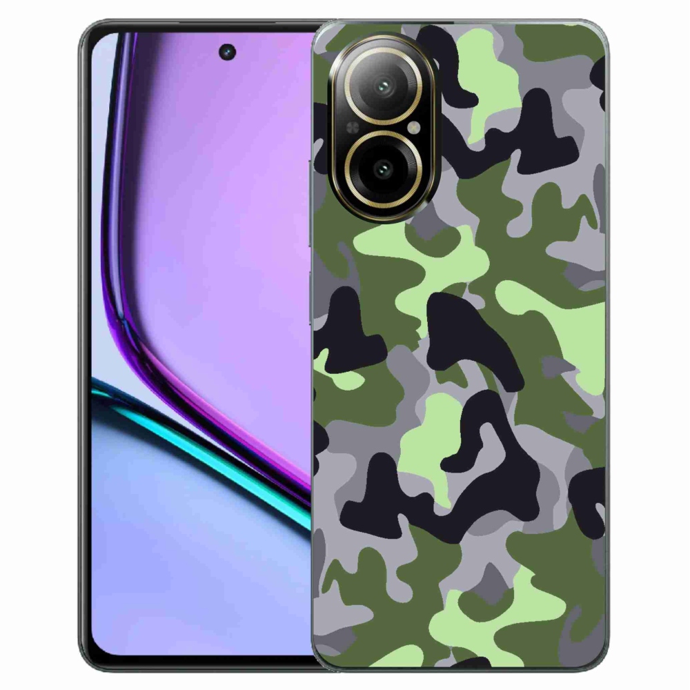 Gél borítás mmCase a Realme C67 készülékhez - álcázó minta 7