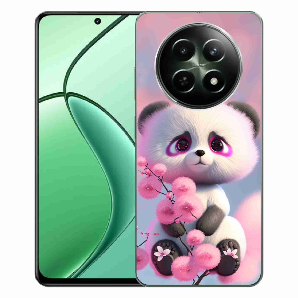 Gél borító mmCase a Realme 12 5G/12x 5G - aranyos panda 1