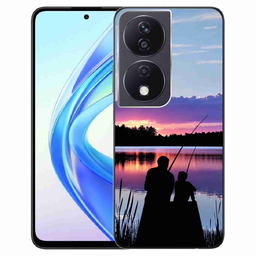 Gél védőburkolat mmCase a Honor X7b/Honor 90 Smart készülékhez - Fishing 2