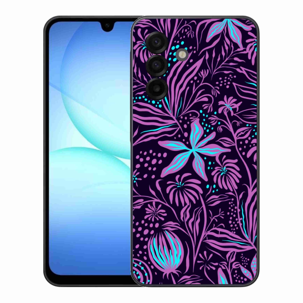 Zselés borítás mmCase Samsung Galaxy A17 4G/5G - virágok 2