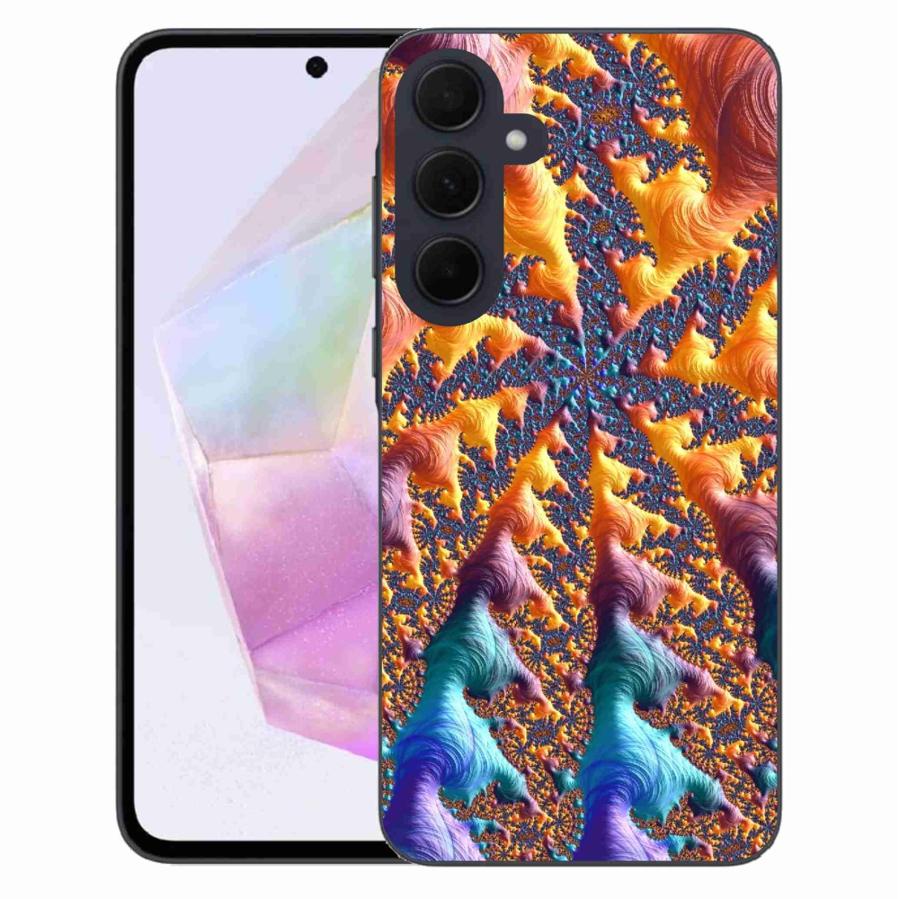 Gél borítás mmCase Samsung Galaxy A35 5G - absztrakt motívum 23