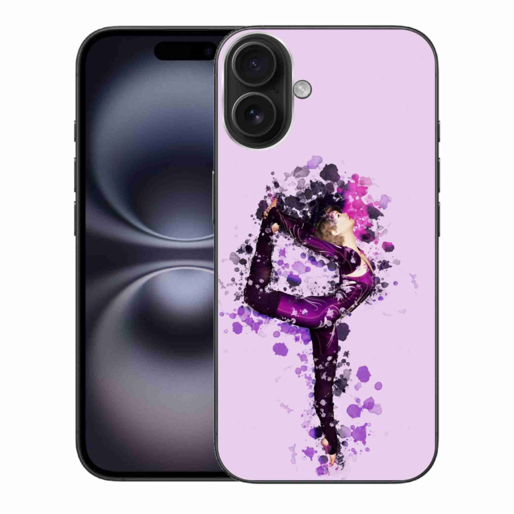 Zselés borítás mmCase iPhone 16 Plus készülékhez - balerina
