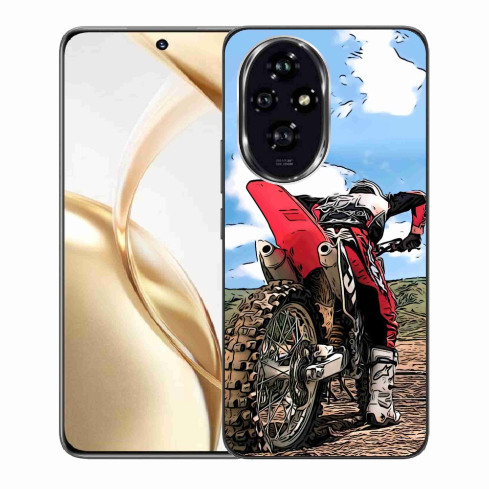 Zselés borítás mmCase a Honor 200 5G készülékhez - moto