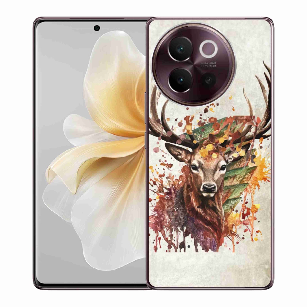 Gél tok mmCase a Vivo V40 Lite 5G készülékhez - szarvas 1