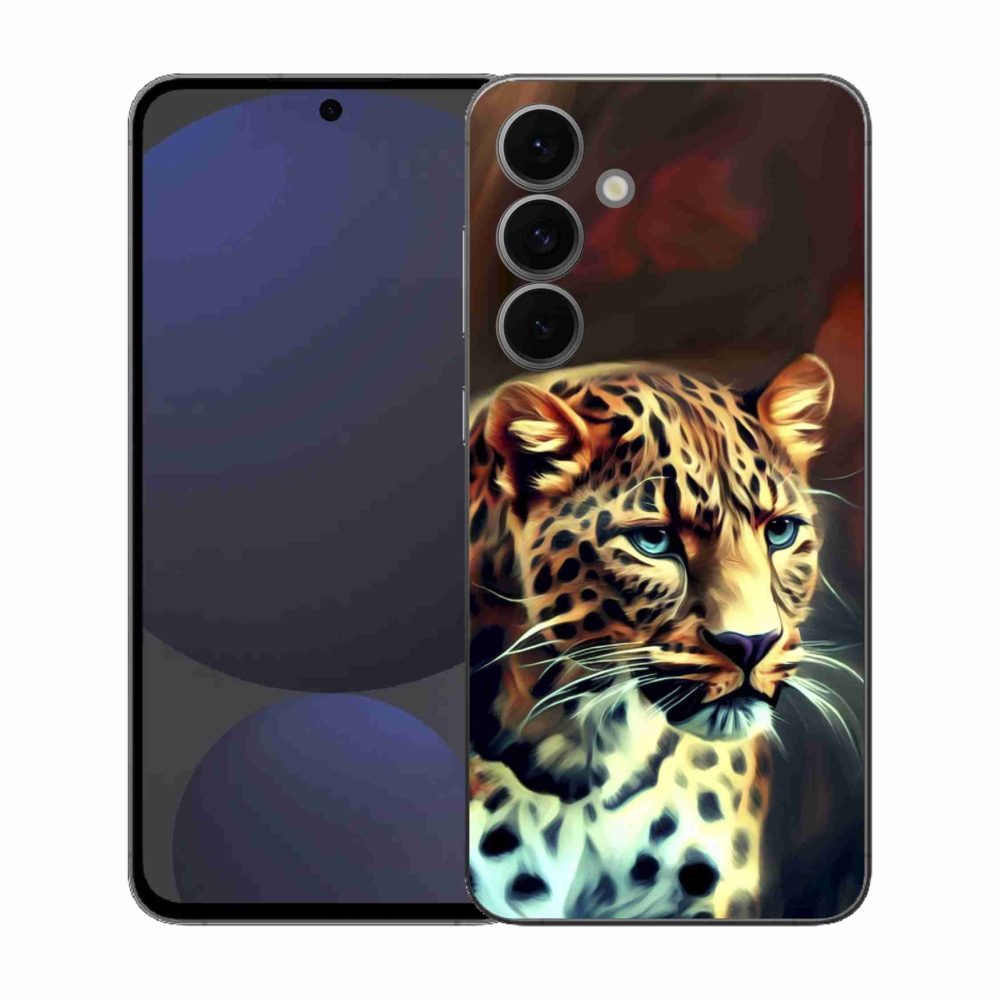 Gél védőhuzat mmCase Samsung Galaxy S25 FE készülékhez - leopárd