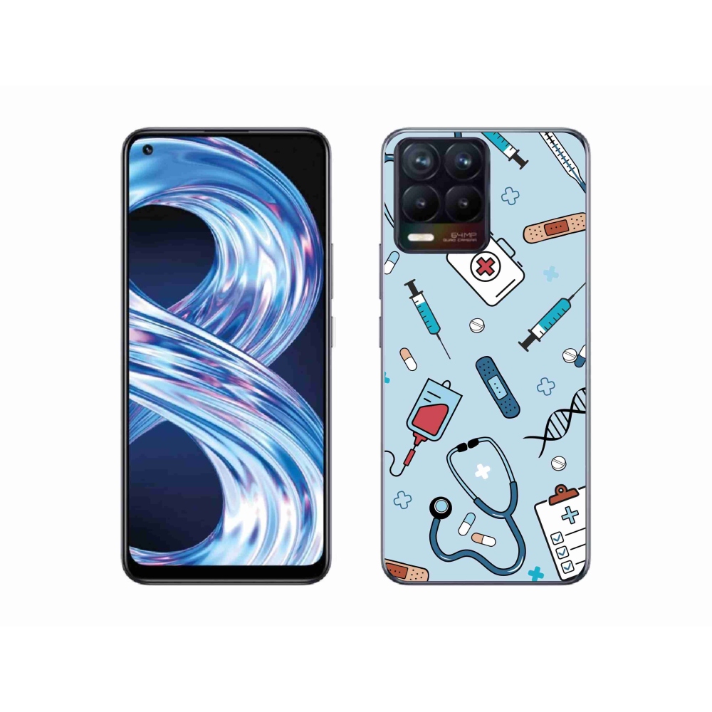 Gél borítás mmCase a Realme 8 Pro-hoz - egészség 1