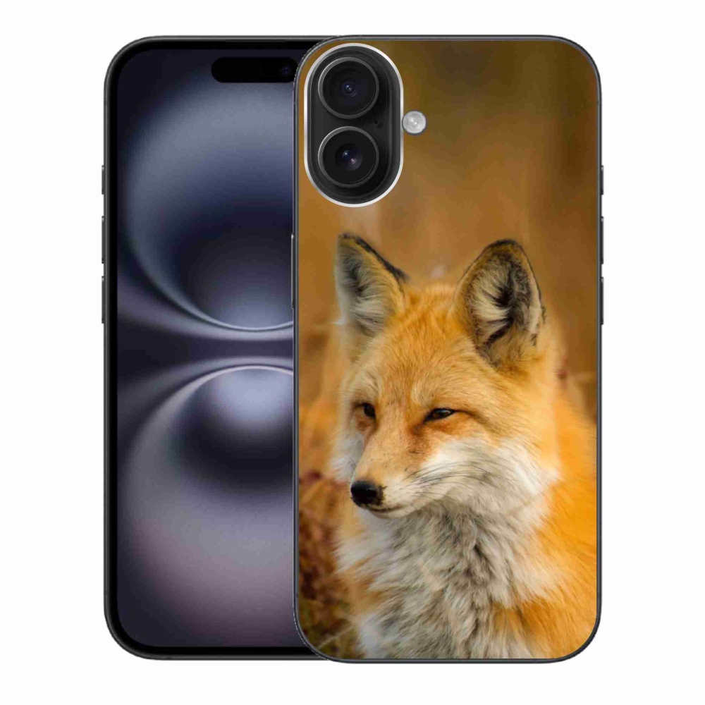 Zselés borítás mmCase iPhone 16 Plus készülékhez - róka