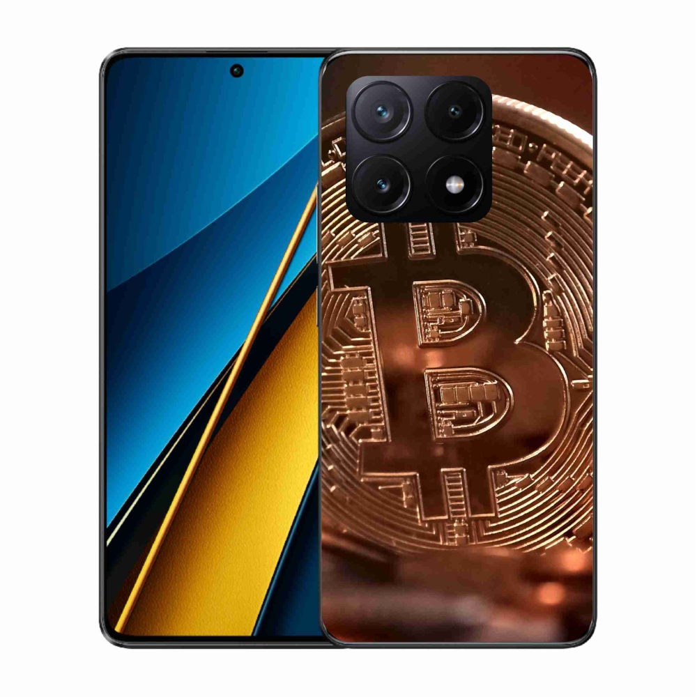 Gél borítás mmCase a Xiaomi Poco X6 Pro 5G számára - bitcoin