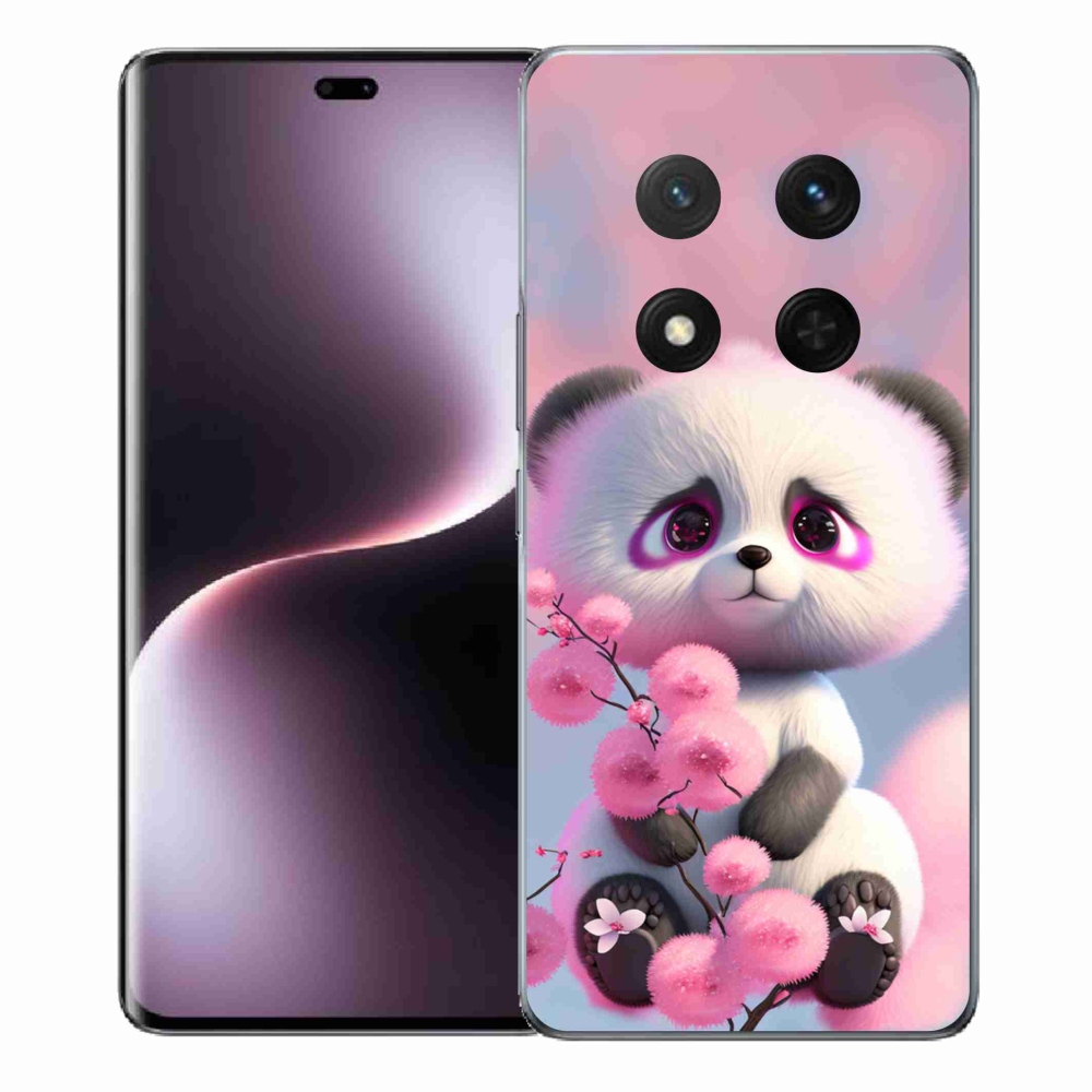 Gél borítás mmCase a Honor Magic 7 Lite 5G számára - aranyos panda 1