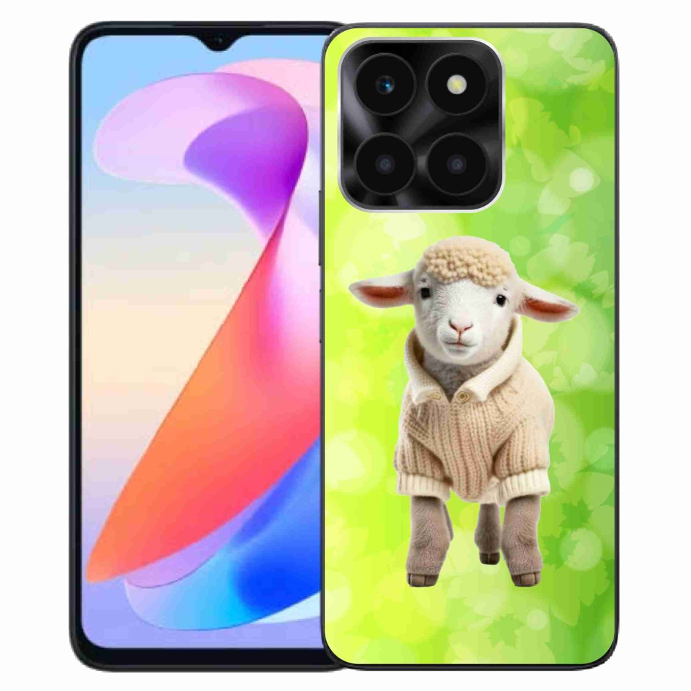 Zselés borítás mmCase a Honor X6a számára - bárány pulóverben