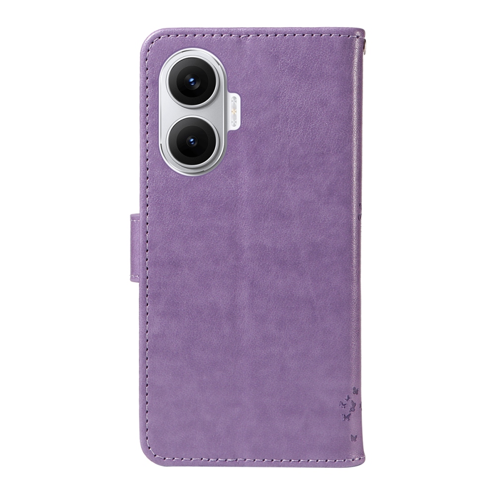 Fák könyv tokja Xiaomi Poco F7 5G - világos lila