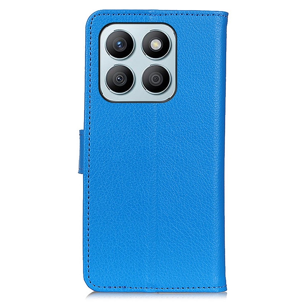 Litchie könyvtáska Honor X8b-hez - kék