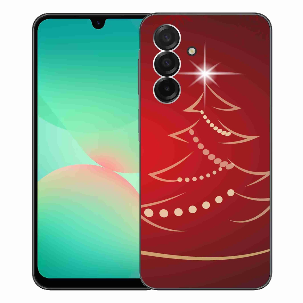 Gél borítás mmCase Samsung Galaxy A26 5G - karácsonyfa karikatúra