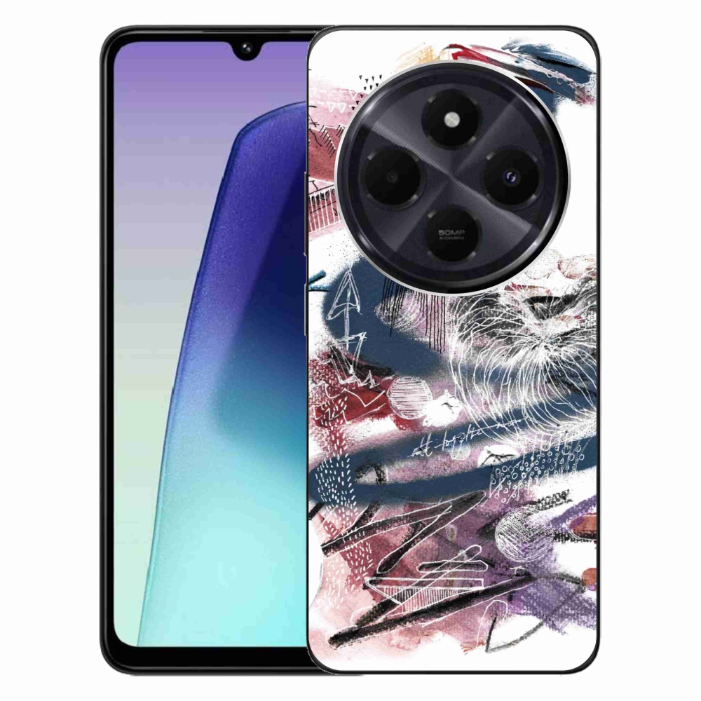 Gél borítás mmCase a Xiaomi Redmi 14C/Poco C75 számára - absztrakt motívum 28