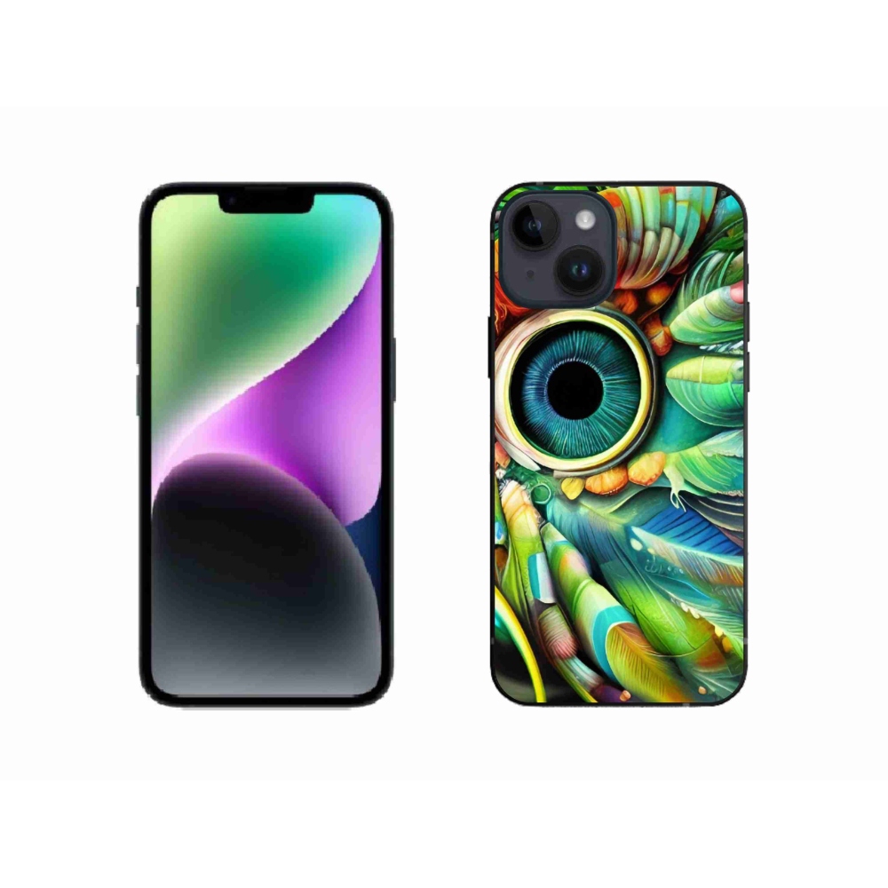 Gél borítás mmCase iPhone 14 készülékhez - absztrakt motívum 18