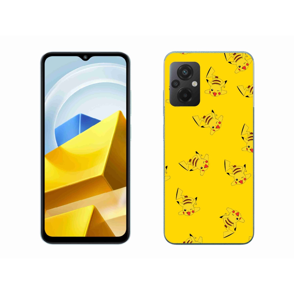 Gél borítás mmCase a Xiaomi Poco M5 4G-hez - pikachu