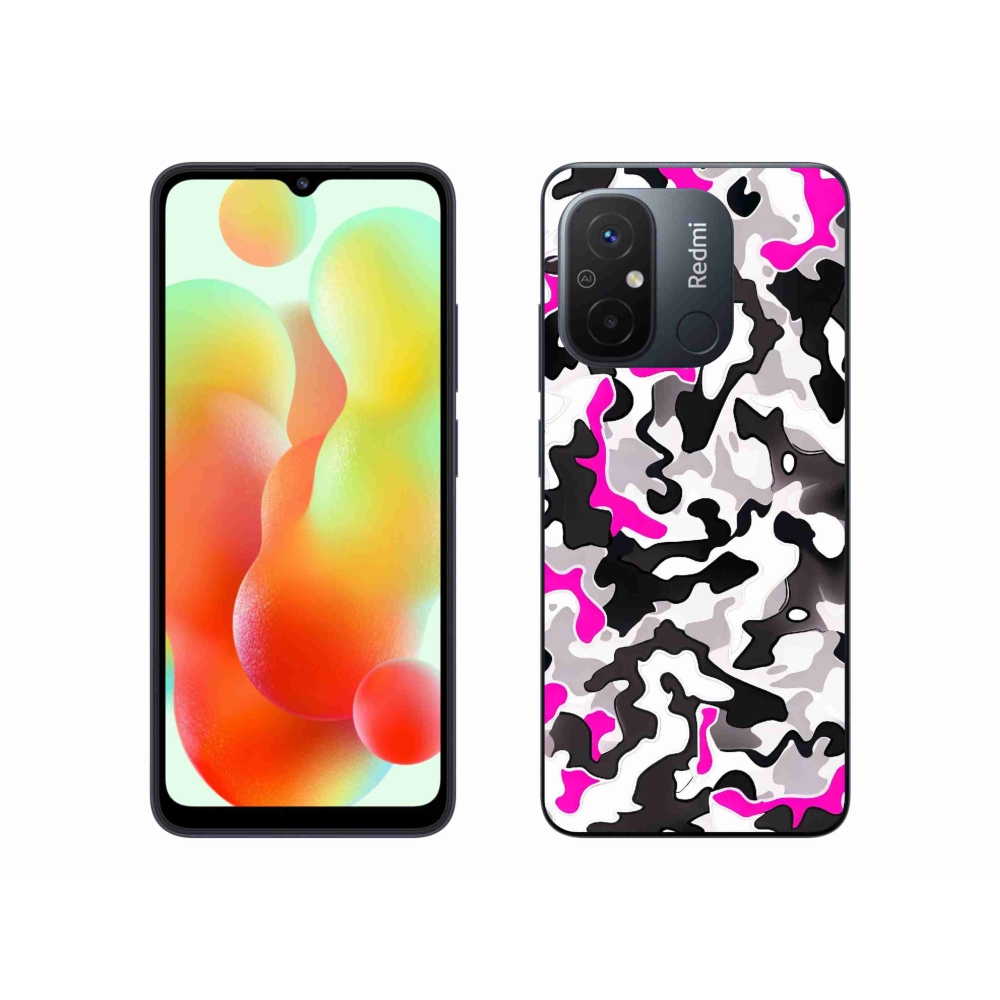 Gél borítás mmCase a Xiaomi Redmi 12C-hez - terepszínű minta 5