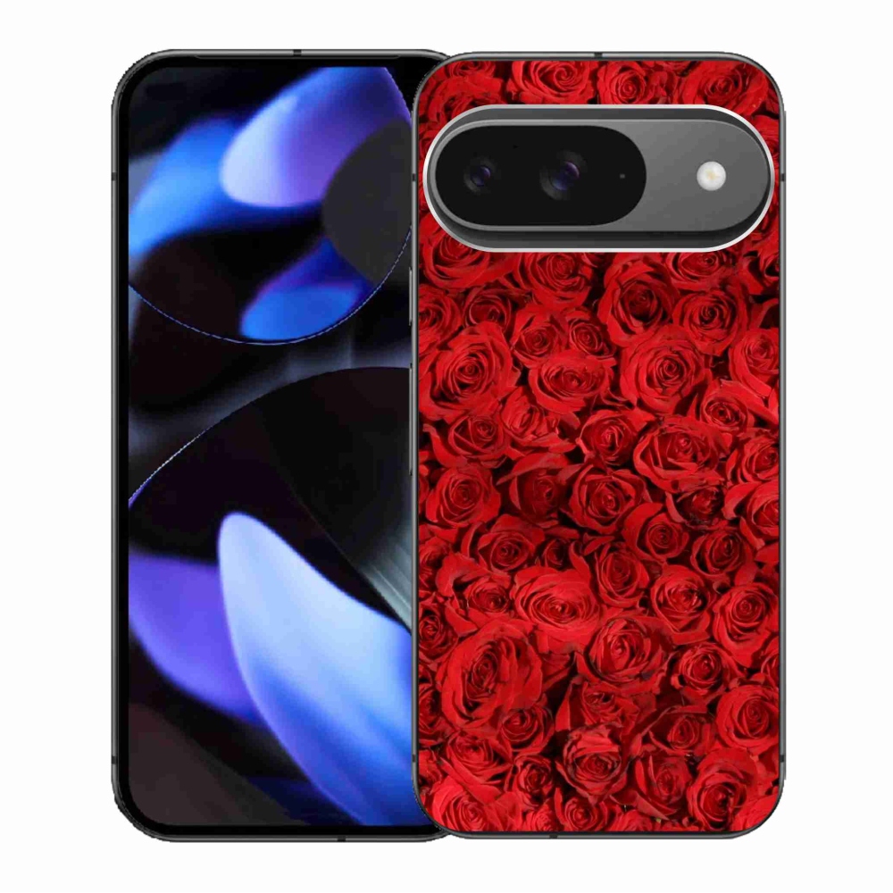 Zselés borítás mmCase a Google Pixel 9/9 Pro készülékhez - rózsaszínű