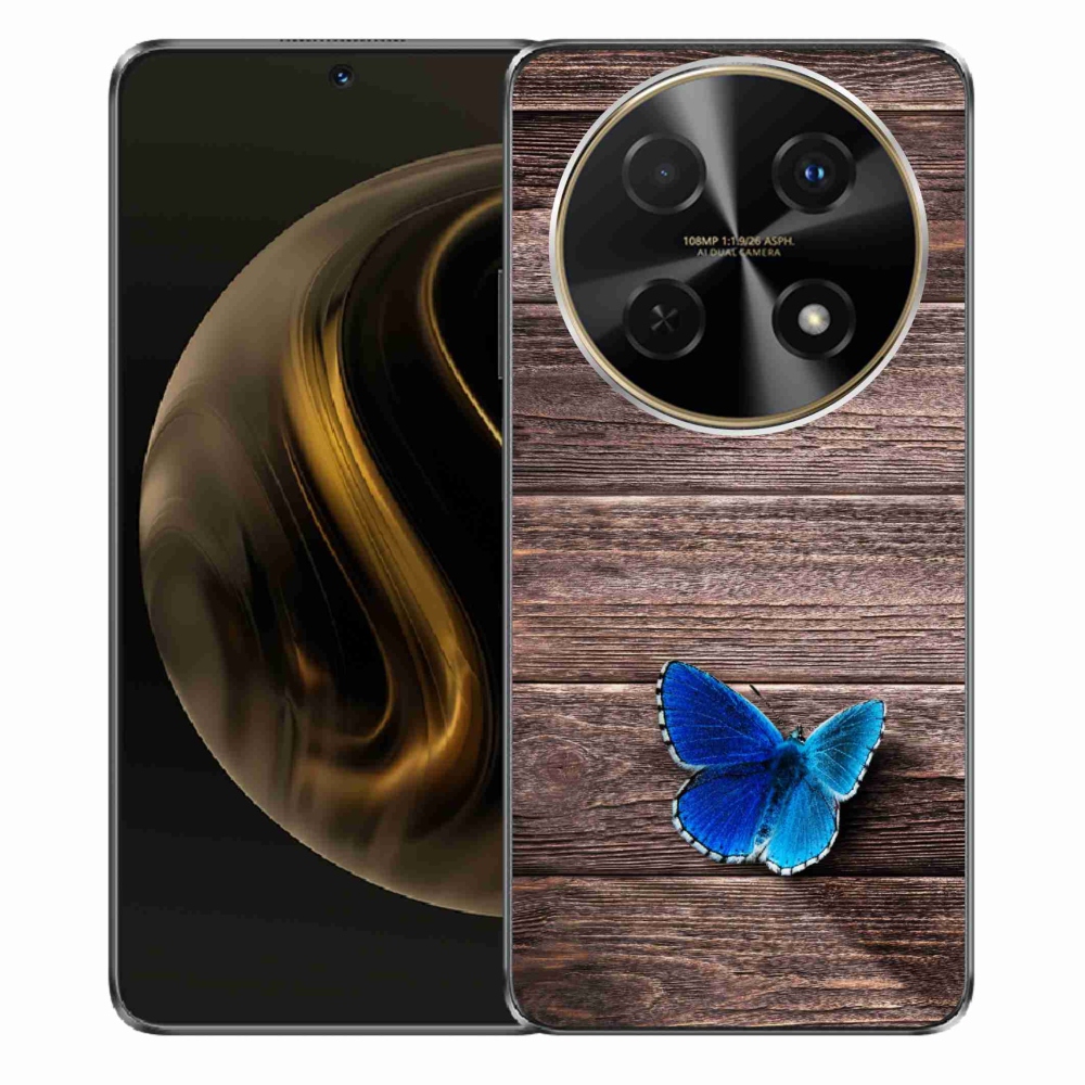 Zselés borítás mmCase a Huawei Nova 12i készülékhez - kék pillangó 1