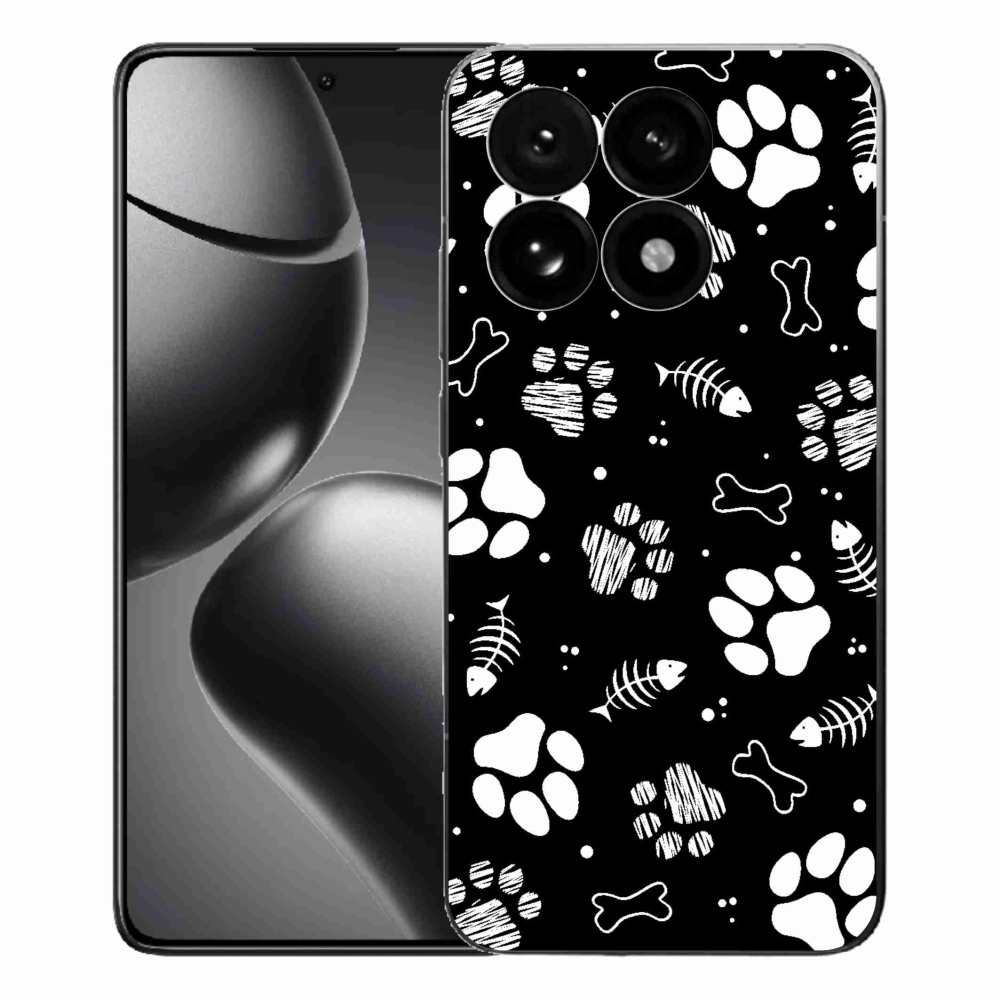 Gél borítás mmCase a Xiaomi 15T-hez - kutyamancsok