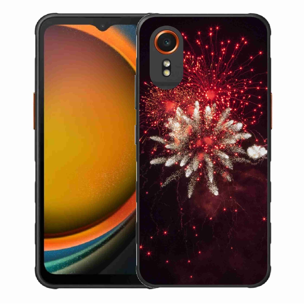 Gél borítás mmCase Samsung Galaxy Xcover 7 - tűzijátékhoz