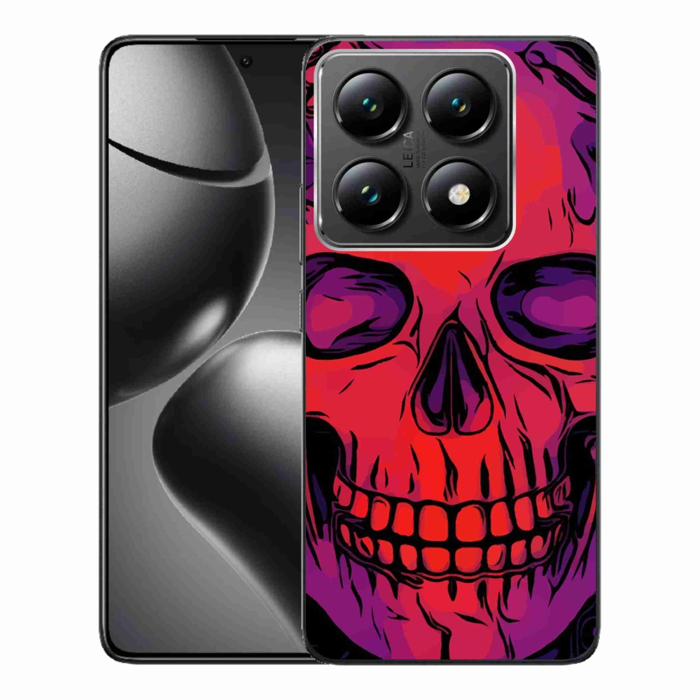 Zselés borítás mmCase a Xiaomi 14T Pro számára - koponya