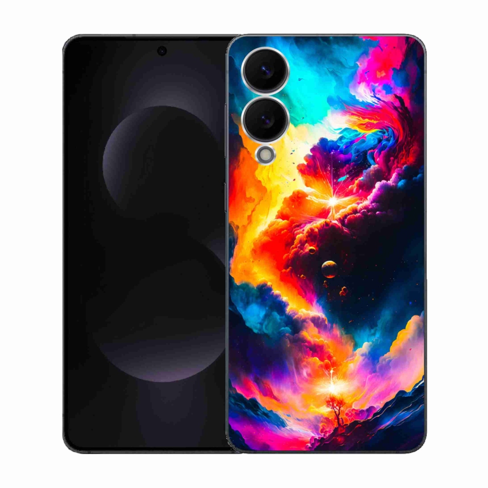 Gél borítás mmCase Samsung Galaxy S25 Edge készülékhez - absztrakt motívum